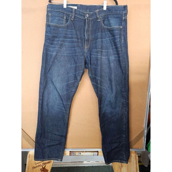 Gap Jeans Mens 38 X 30 Standard Taper Blue Medium Wash Denim - Picture 1 of 10